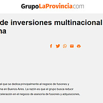 Un banco de inversiones multinacional se va de la Argentina